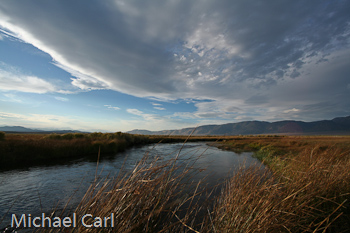 The Upper Owens River below Benton Crossing in California