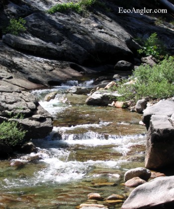 The Clavey River Canyon in California