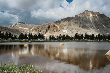 Golden Trout Ahead in Cottonwood Lakes California