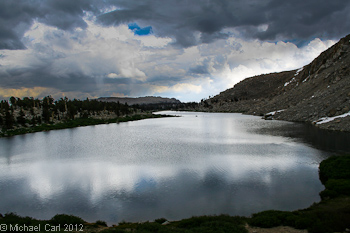 Thunder storm clouds over Cottonwood Lake 3