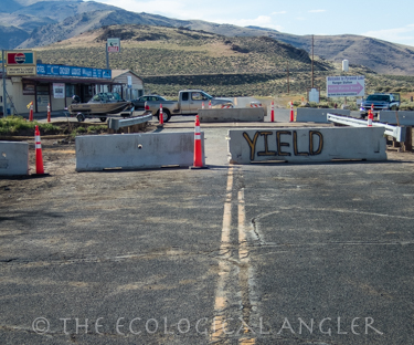 Pyramid Lake continues to repair damaged roads in 2018 from the winter storms.