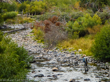 Devil's Postpile National Momument is just a short walk from the Middle Fork of the San Joaquin River