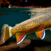 Fly Fishing Trophy Brook Trout