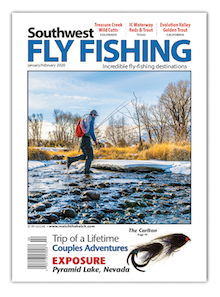 Southwest January February 2020 Fly Fishing Magazine Cover